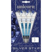 Dardos Unicorn Gary Anderson Blue Silver Star 80% 17gr - 5