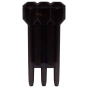 Funda Dardos Plástico Caliburn Drop In Negro - 1