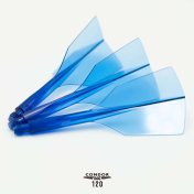 Plumas Condor Axe Narrow 120 Azul Transparente M 24.0mm 3 Uds. - 3