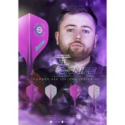 Plumas Condor Axe Shape 120 The Sniper Morado Transparente S 18.0mm 3 Uds. - 4