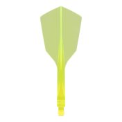 Plumas Condor Axe Narrow 120 Amarillo Neón M 24.0mm 3 Uds. - 1