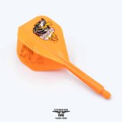 Plumas Condor Axe Standard Thunder Bite Naranja S 21.5mm 3 Uds. - 2