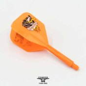 Plumas Condor Axe Shape Thunder Bite Naranja M 27.5mm 3 Uds. - 2