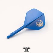Plumas Condor Axe Standard Kinshachi Azul M 27.5mm 3 Uds. - 2