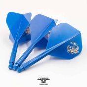 Plumas Condor Axe Standard Kinshachi Azul M 27.5mm 3 Uds. - 3