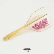 Plumas Condor Axe Shape 120 Wa En Yuki Yamada Clear Sand M 24.0mm 3 Uds. - 2