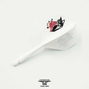 Plumas Condor Axe Standard Black Cat Blanco M 27.5mm 3 Uds. - 2