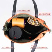 Bolsa Dardos Trinidad Tournament Tote Bag Negro Rojo - 3