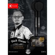 Dardos Target Japan Black Marque Dancing Duck G4 Swiss 90% 24g - 4