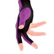 Guante Predator Glove Second Skin Morado Logo Gris L/XL Zurdo - 4