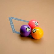 Magic Ball Rack Soporte Para 9 Bolas 2 Unid - 3
