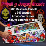 Pinball Virtual 13.3” 1080p Playield Heman Blanco - 4