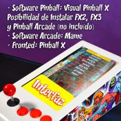 Pinball Virtual 13.3” 1080p Playield Heman Blanco - 5