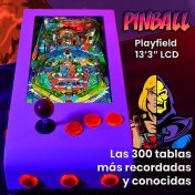 Pinball Virtual 13.3” 1080p Playield Heman Blanco - 8
