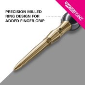 Puntas Target Darts Signature Swiss Point RST Dorado 42mm - 2