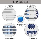 Dardos Target Phil Taylor Power Gx2 SP 95% 26g - 5