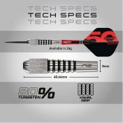 Dardos Red Dragon Flightmaster Torpedo 2 80% 24g - 5