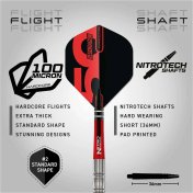 Dardos Red Dragon Penetrator 4 95% 23g - 5