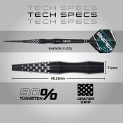 Dardos Red Dragon Connor Scutt 90% 22g - 8