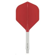 Plumas Red Dragon Nitro Flite System White Red NO2 Medium - 1