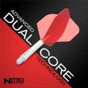 Plumas Red Dragon Nitro Flite System White Red NO2 Intermediate - 6