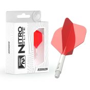 Plumas Red Dragon Nitro Flite System White Red NO2 Short - 3
