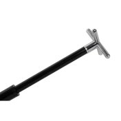 Maza De Taco Telescópico Negro Con Apoya Taco De Cruz Plata - 3