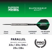 Dardos Harrows Impact P.A 70% 23g  - 5