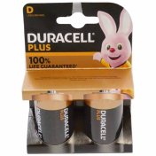 Pila Duracell lr20 Plus 2 unid.  - 2