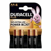 Pila Duracell LR6 1.5V AA Plus Power Boost 4 unid.