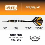 Dardos Harrows Darts Vulcan Laton Brass 18g  - 2