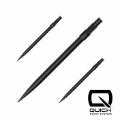 Puntas Harrows Darts Quick Points Negras 30mm - 6