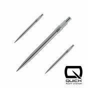 Puntas Harrows Darts Quick Points Plata 35mm - 2