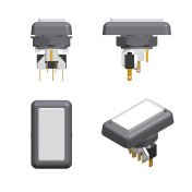 Pulsador Diana Kursaal Blanco  - 3