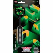 Dardos Bulls Darts Chaos Green P.Plastico 90% 21g   - 5