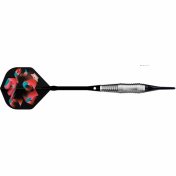 Dardos Bulls Darts Chaos Pink P.Plastico 90% 20g   - 1