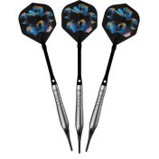 Dardos Bulls Darts Chaos Blue P.Plastico 90% 19g   - 2