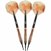 Dardos Bulls Darts Bronzo Nova P.Plastico 90% 20g   - 3