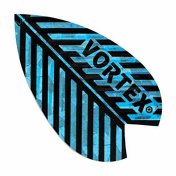 Plumas Harrows Vortex Feather Azul - 3