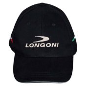 Gorra Longoni Negra Tricolor - 2