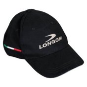 Gorra Longoni Negra Tricolor - 1