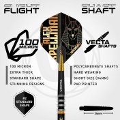 Dardos Winmau Alex Spellman P.Metal 90% 24gr - 7