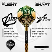 Dardos Winmau Brendan Dolan V2 90% 23gr - 2