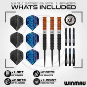 Dardos Winmau Team 360 Ben Townley 90% 23gr - 5
