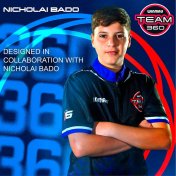 Dardos Winmau Team 360 Nicholai Bado P.Metal 90% 23gr - 2