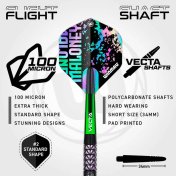 Dardos Winmau Mike Maloney P.Metal 90% 22gr - 4