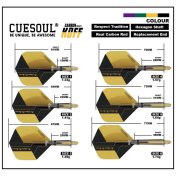 Cañas Cuesoul Koff Carbon + Pluma Big Standard Amarillo Talla 1 - 7