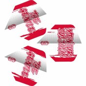 Plumas Unicorn Darts Ultrafly Mensur Suljovic Big Wing - 3