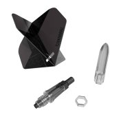 Cañas Cuesoul Koff Carbon + Pluma Big Standard Negro Talla 3 - 3