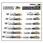 Cañas Cuesoul Koff Carbon + Pluma Big Standard Negro Talla 6 - 6